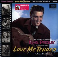 LP CD Love Me Tender  The Alternative Album Pack Collector  Big Beat Records BBR 2-00054-1