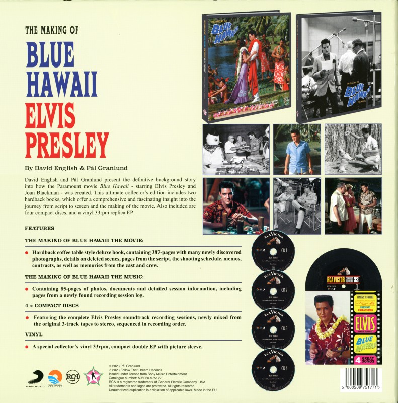 CD-Book The Making Of Blue Hawaii FTD 506020-975177