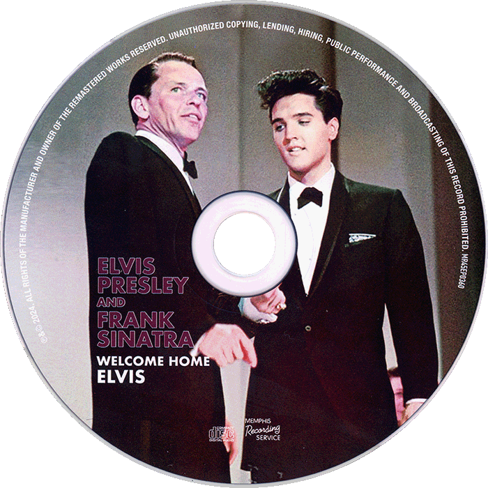 CD EP Welcome Home Elvis MRS MR45RP0360