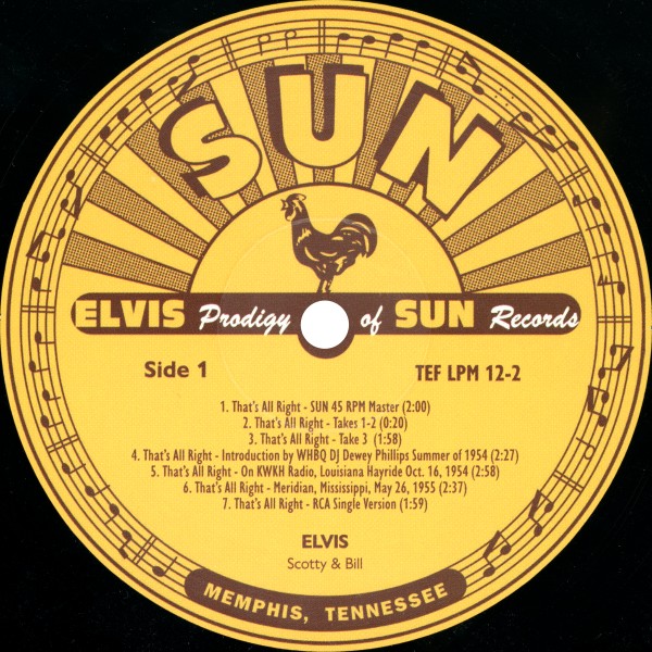 LP-EP Box That's All Right The Song That Changed The World World Records 9788293678182