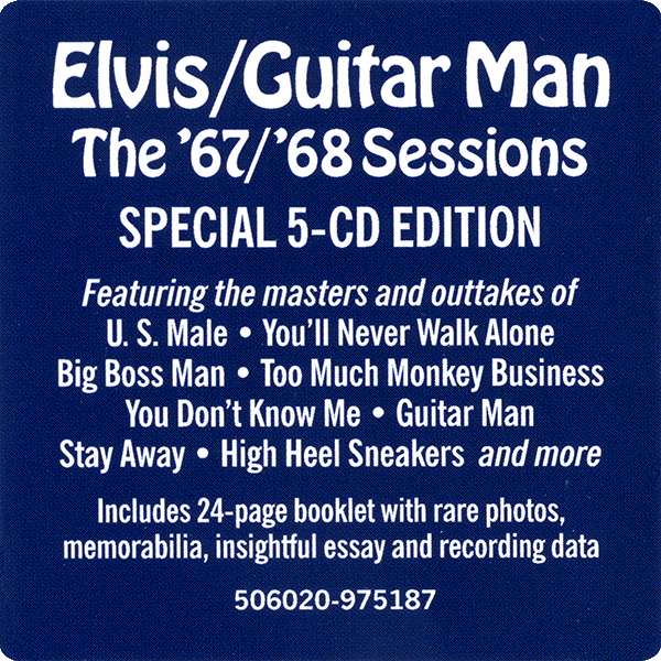 CD Guitar Man The '67 / '68 Sessions