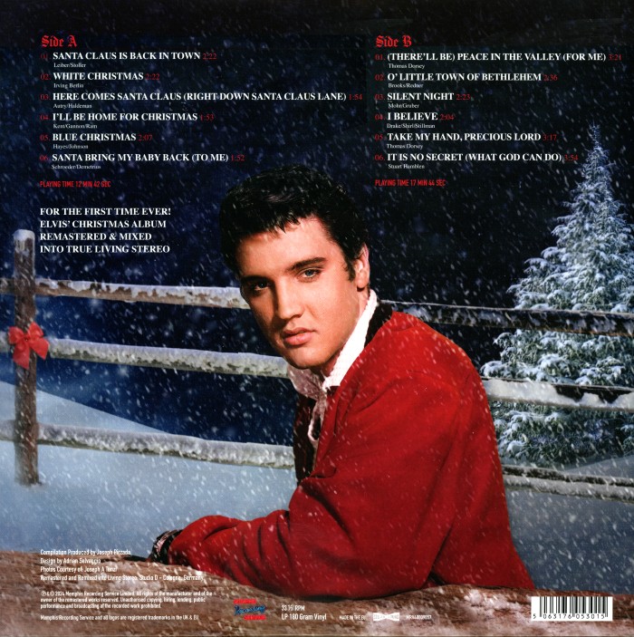 LP From Elvis At Christmas MRS MRV40009057