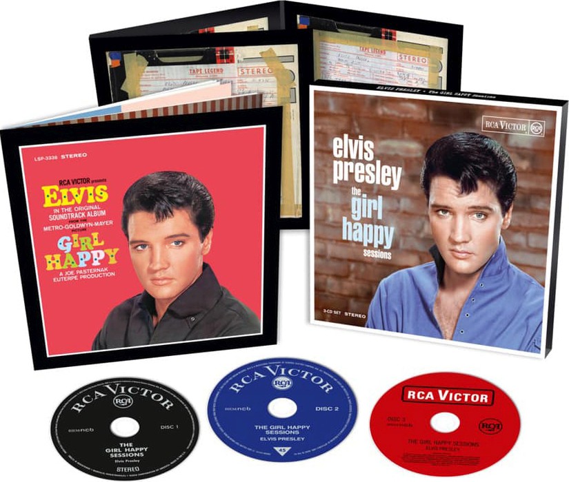 CD The Girl Happy Sessions FTD 506020-975191