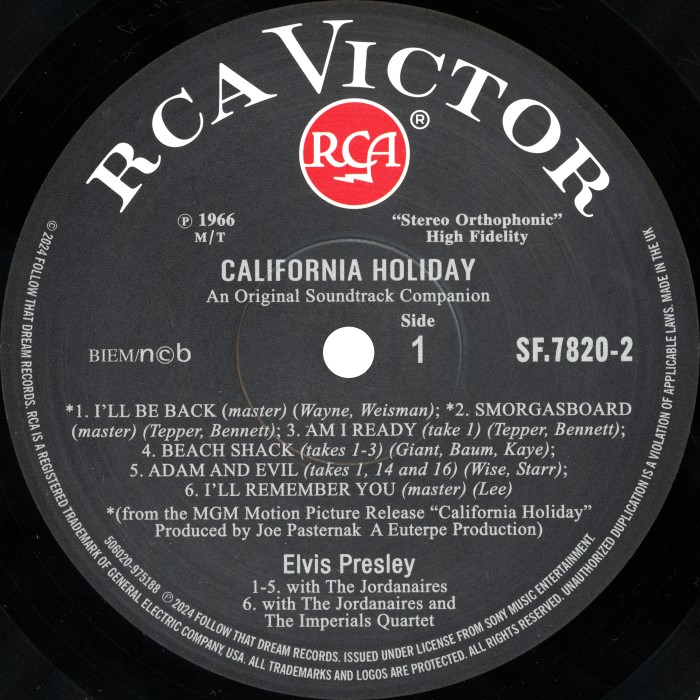 LP California Holiday FTD 506020-975188