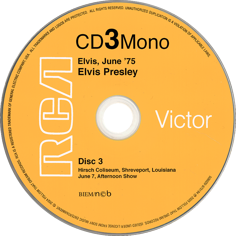 CD Elvis June '75 FTD 506020-975194