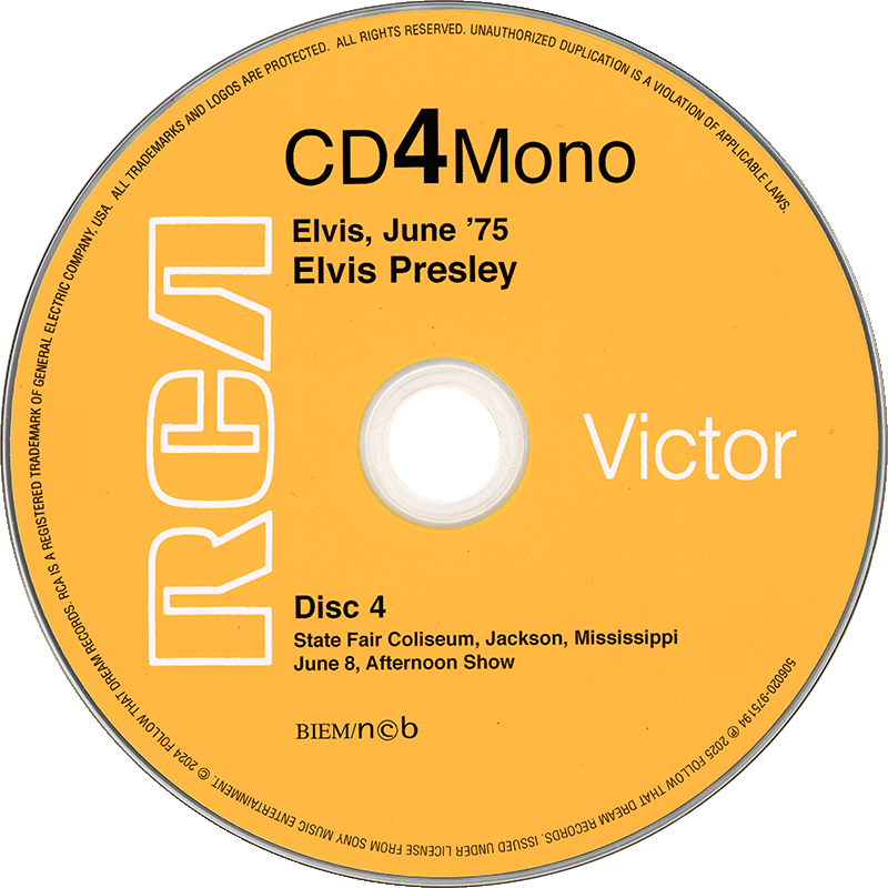 CD Elvis June '75 FTD 506020-975194