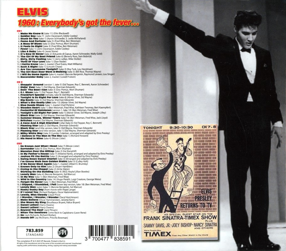 CD 1960: Everybodys Got The Fever VPI 783859