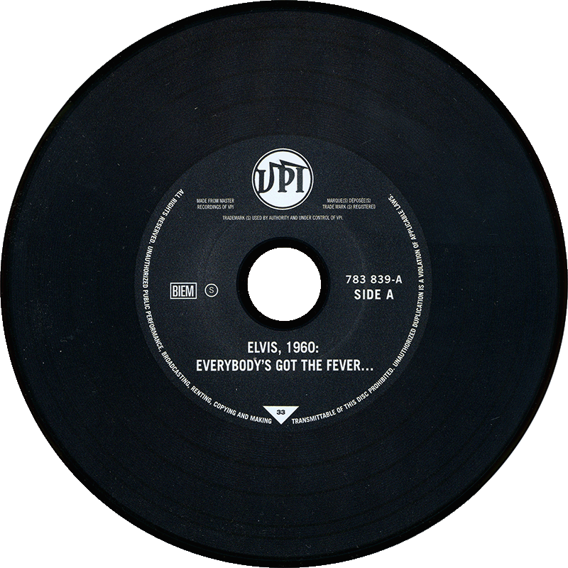 CD 1960: Everybodys Got The Fever VPI 783859