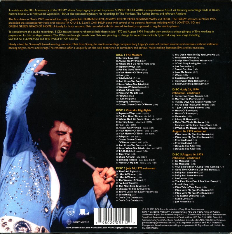 CD Sunset Boulevard RCA Legacy 1980290 5512