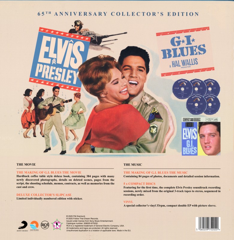 CD-Book The Making Of G.I. Blues FTD 506020 975202