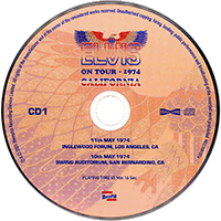 CD Book On Tour 1974 California MRS MRS1005174