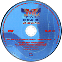 CD Book On Tour 1974 California MRS MRS1005174