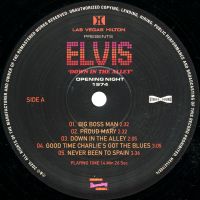 LP Down In The Alley Opening Night 1974 MRS MRV40190874