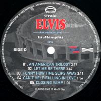 LP From Elvis Recorded Live In Memphis 1974 MRS MRV10160374