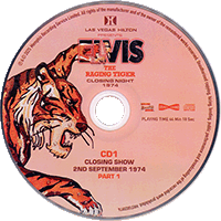 LP MRS The Racing Tiger Closing Night 1974 MRS MRS10020974