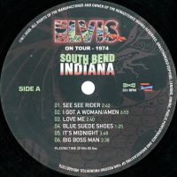 LP Elvis on Tour 1974 South Bend Indiana MRS MRV40011074
